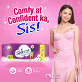 Sisters Pantyliners Budget Pack (155mm) 20+2 Pads Free